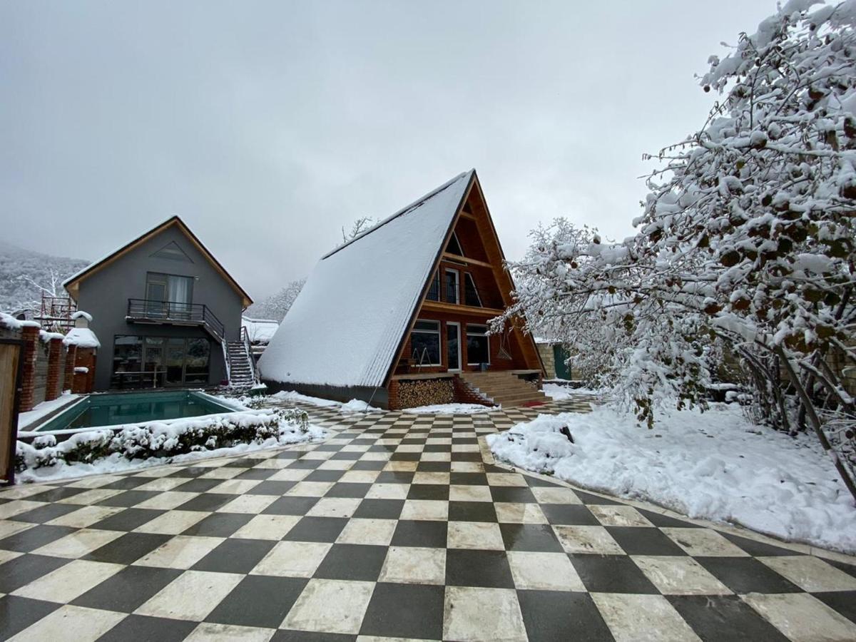 Villa Trigon Family , Hot Pool ,sauna,jacuzzi Gabala