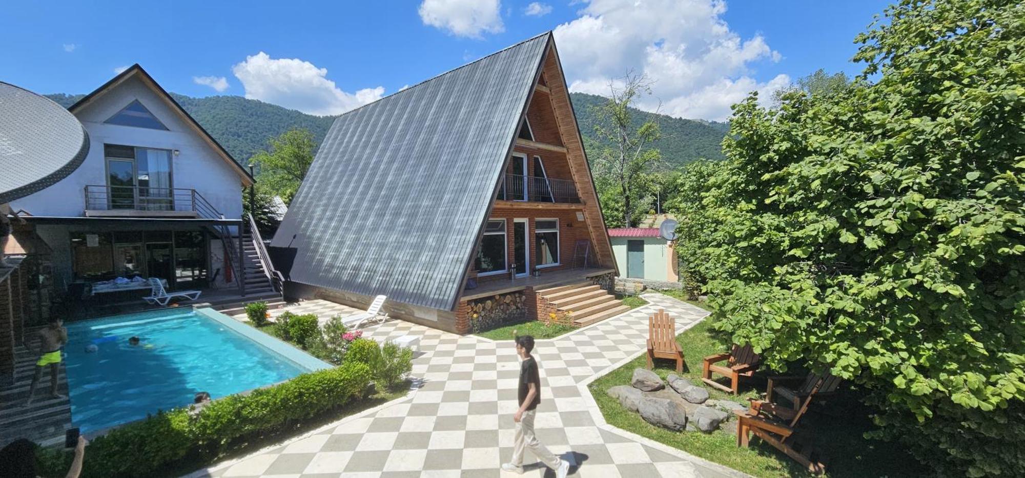 Trigon Family , Hot Pool ,sauna,jacuzzi * Габала